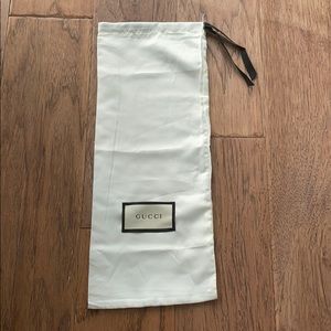 GUCCI Designer Cloth Dust Bag White Authentic